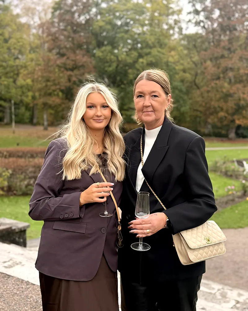 Elin och Lena, grundare av ProffsRent AB, mor och dotter